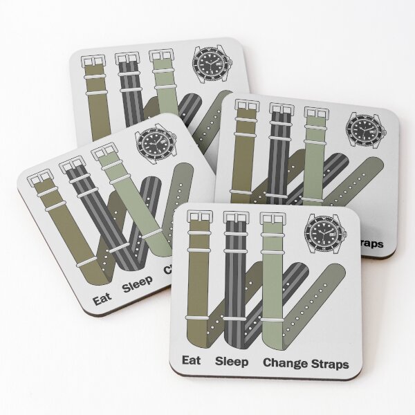 Item preview, Eat Sleep Change Straps designed and sold by CUTOCARS-SHOP.