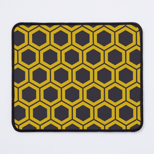 Item preview, Original products with gray and yellow hexagonal pattern: t-shirts, mugs and more designed and sold by Amperios.
