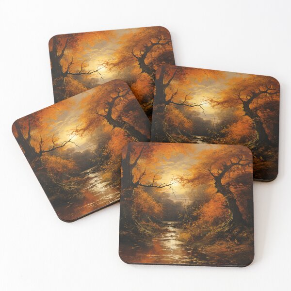Item preview, Copy of Sunrise, or sunset, in a forest drawn by an impressionist designed and sold by PetroliniVideo.
