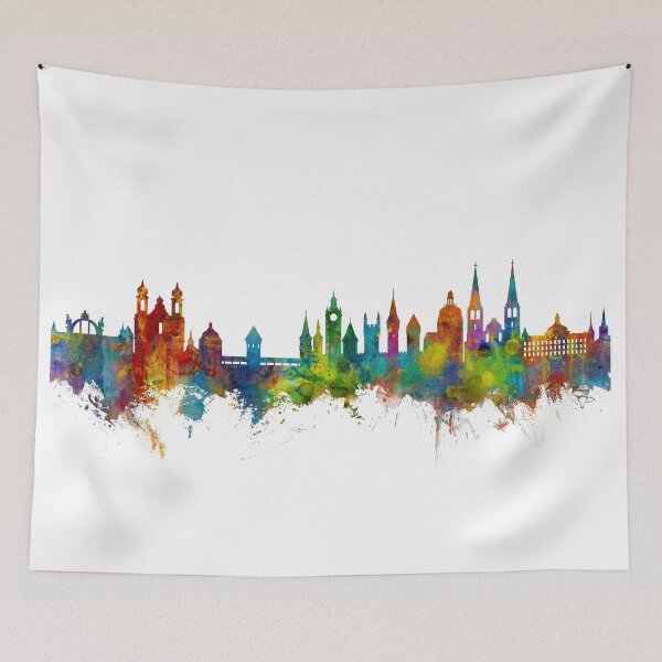 Item preview, Lucerne Switzerland Luzern Skyline designed and sold by ArtPrints.