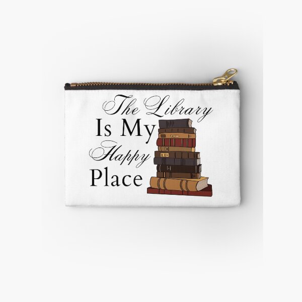 Item preview, The Library Is My Happy Place - Book Stack designed and sold by Wiss2Arts.