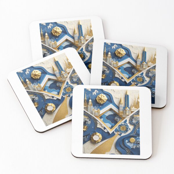 Item preview, Metropolitan Gold Symphony designed and sold by Merakiartshop.
