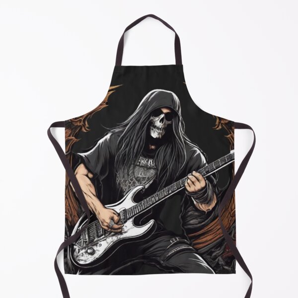 Item preview, Death Metal rock guitarist designed and sold by MUNMADNESS.