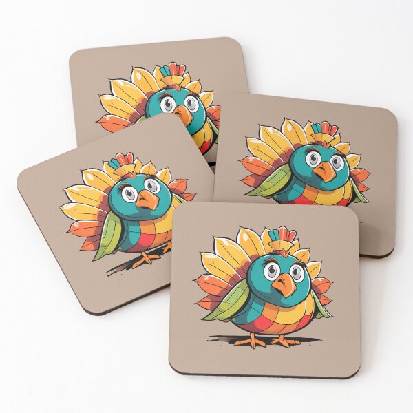 Item preview, Cute Thanks Giving Vivid Bird designed and sold by Bratak.
