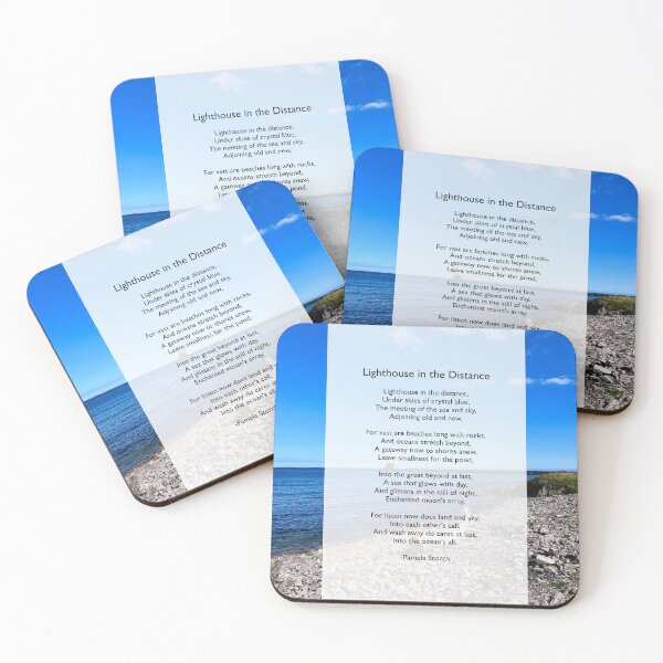 Item preview, Lighthouse in the Distance Poem designed and sold by Pamela Storch.