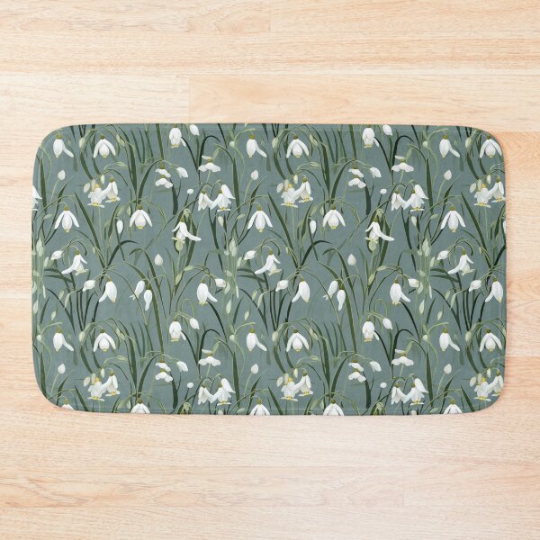 Item preview, Snowdrops Seamless Pattern designed and sold by Ellimade.