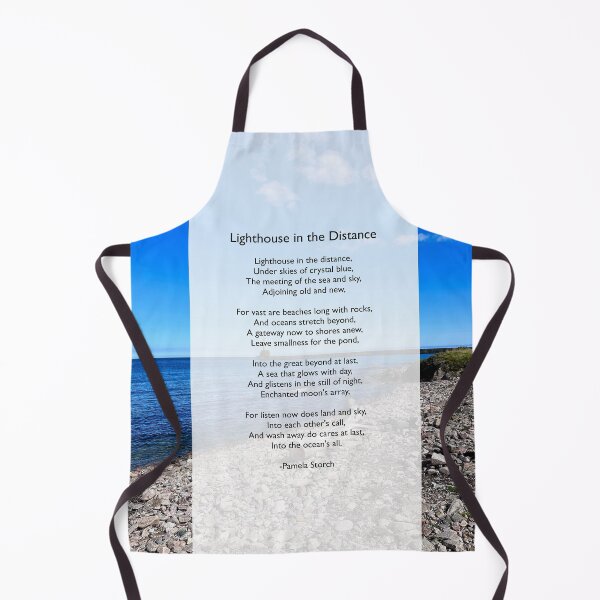 Item preview, Lighthouse in the Distance Poem designed and sold by Pamela Storch.