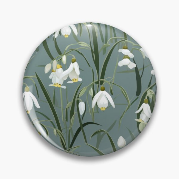 Item preview, Snowdrops Seamless Pattern designed and sold by Ellimade.