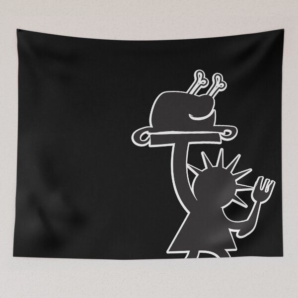 Item preview, Statue of Liberty Holds Thanksgiving Turkey designed and sold by robinstudio.