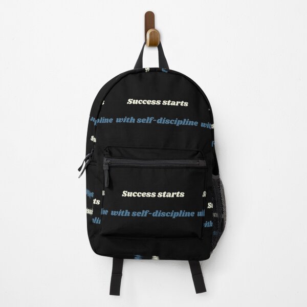 Item preview, SUCCESS STARTS WITH SELF-DISCIPLINE designed and sold by QBEKART.