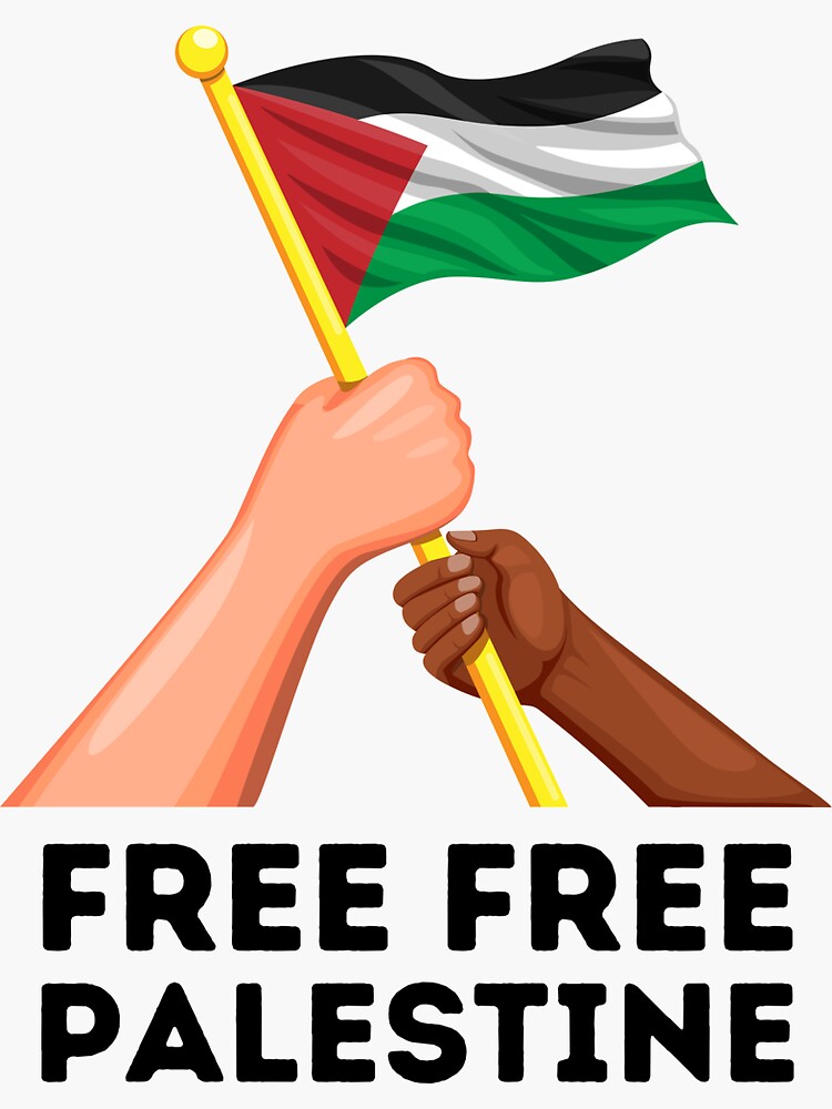 Free Palestine  Sticker for Sale by syedmaaz