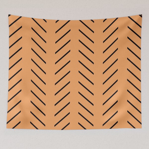 Item preview, Sandy Brown Linear Simple Pattern. designed and sold by ARichArts.