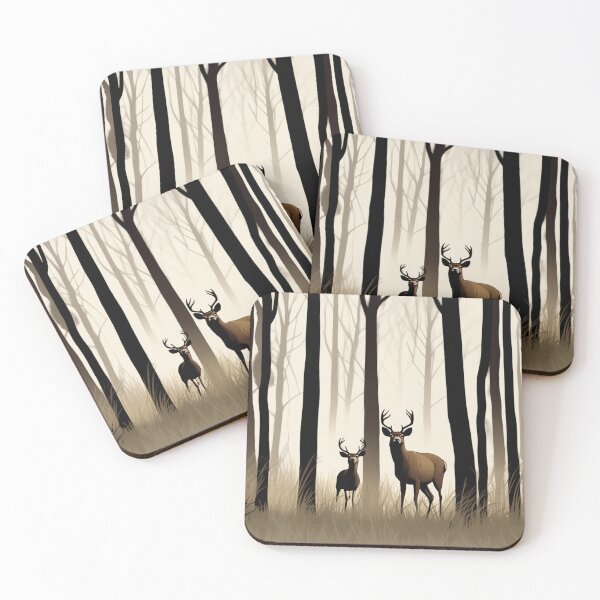 Item preview, Two Dear In The Forest designed and sold by Joseph Hail.