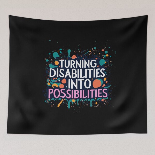 Item preview, NDIS: Turning Disabilities into Possibilities designed and sold by Witcrafters.