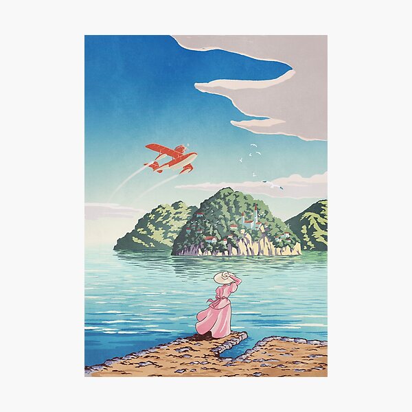 Item preview, Flying over the sea designed and sold by Syntetyc.