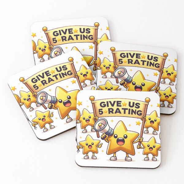 Item preview, Stellar Feedback Inspired - Give Us 5 Star Rating Exemplary Design designed and sold by The-Library.