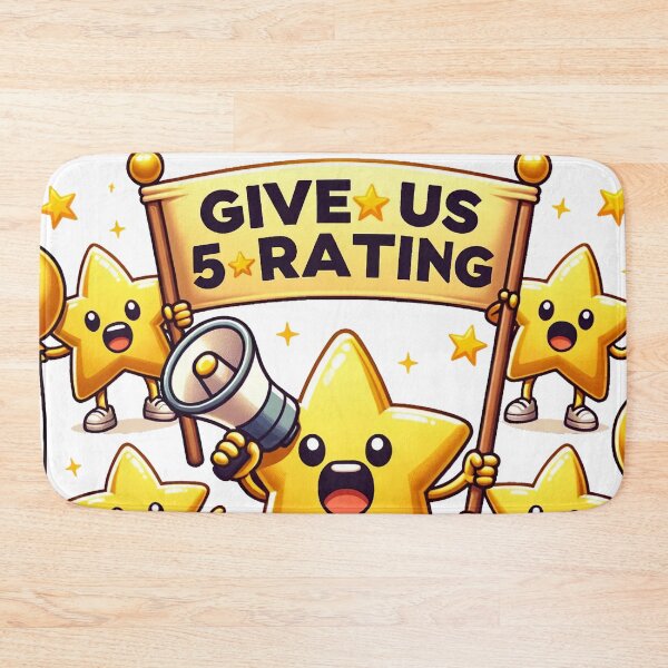Item preview, Stellar Feedback Inspired - Give Us 5 Star Rating Exemplary Design designed and sold by The-Library.