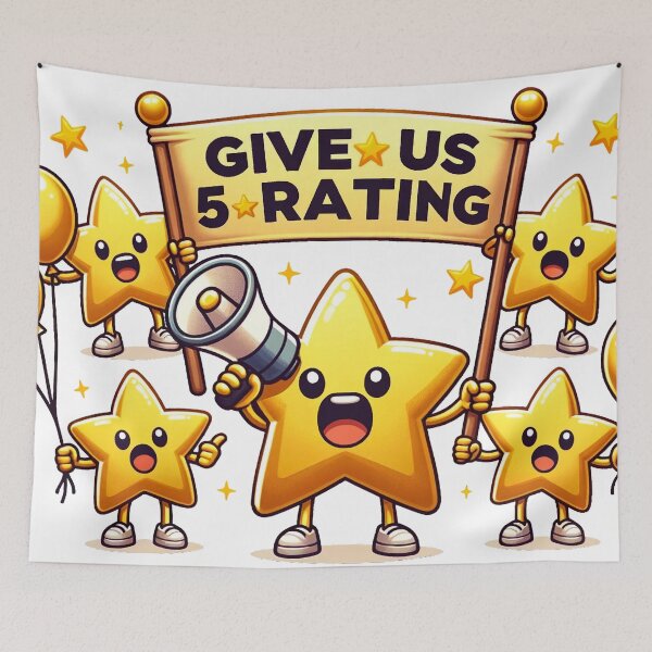 Item preview, Stellar Feedback Inspired - Give Us 5 Star Rating Exemplary Design designed and sold by The-Library.