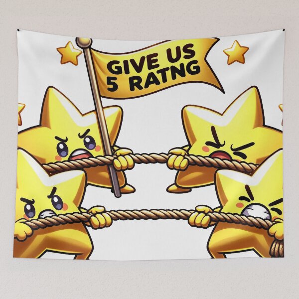 Item preview, Stellar Feedback Inspired - Give Us 5 Star Rating designed and sold by The-Library.