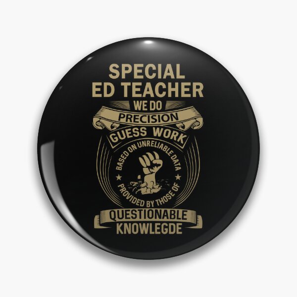 Special Education Teacher, SPED Teacher, Cute Badge Reel, Acrylic Lapel  Pin, Magnet, Bag Pin, Back to School Teacher Gift 