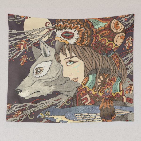 Item preview, Hound and Hawk designed and sold by AnitaInverarity.