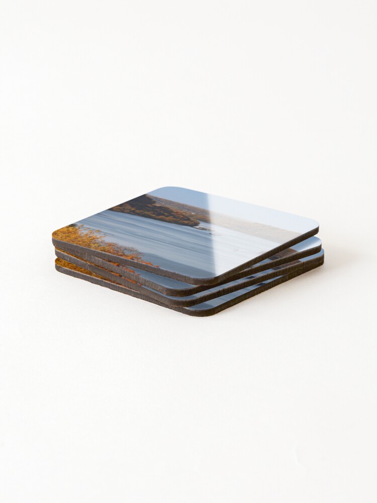 Thumbnail 4 of 5, Coasters (Set of 4), Fall On The Ohio River designed and sold by mattmangrease.