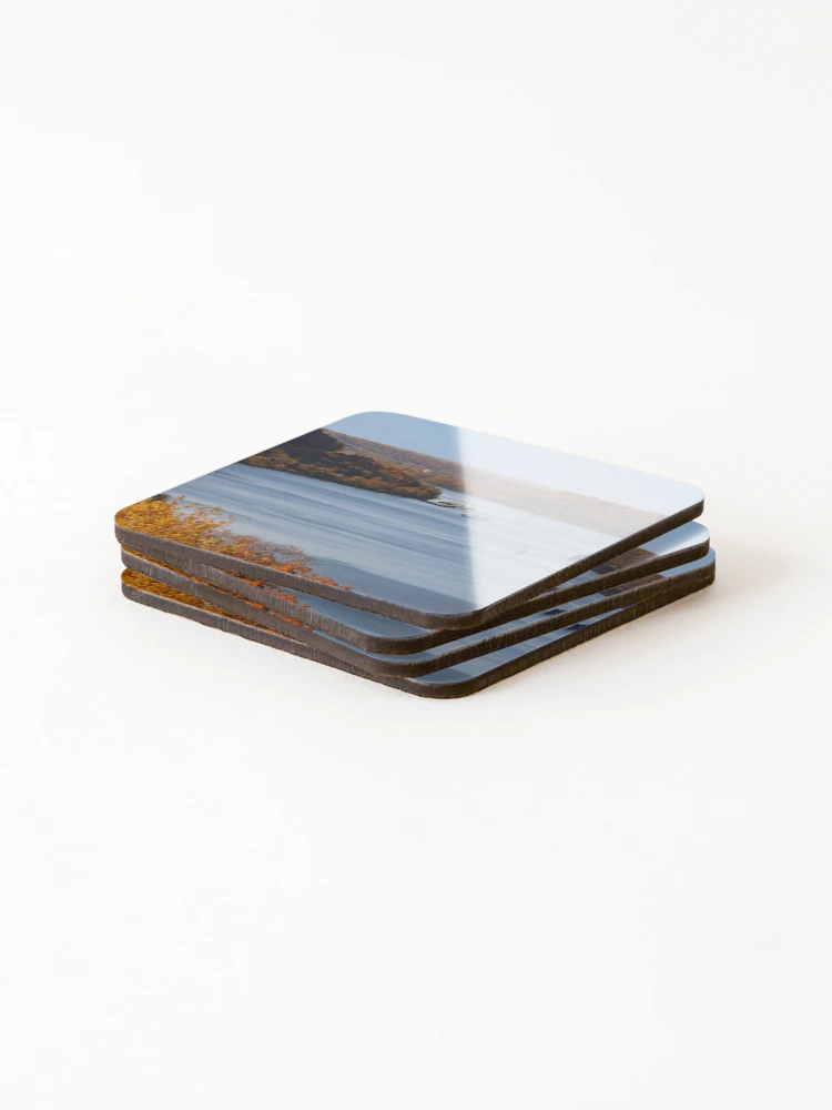 Thumbnail 4 of 5, Coasters (Set of 4), Fall On The Ohio River designed and sold by mattmangrease.