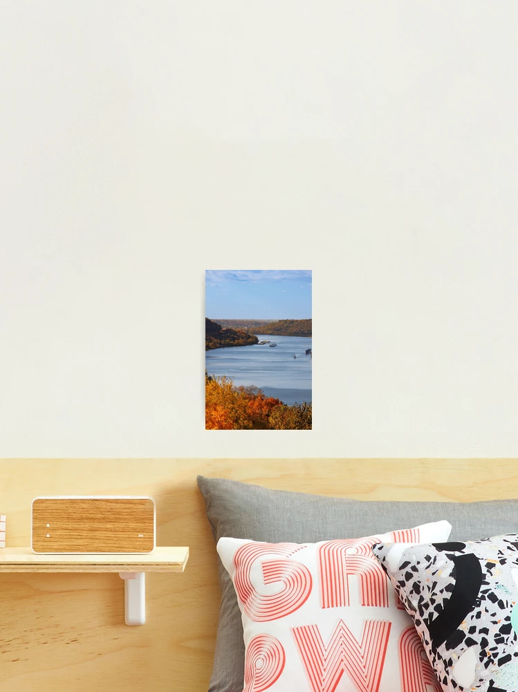 Thumbnail 2 of 3, Photographic Print, Fall On The Ohio River designed and sold by mattmangrease.