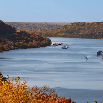 Artwork thumbnail, Fall On The Ohio River by mattmangrease