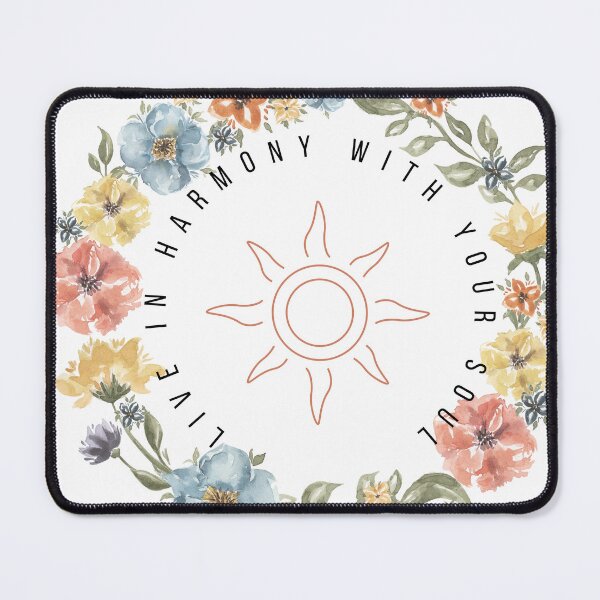 Item preview, Live in Harmony with Your Soul designed and sold by artandwaves.
