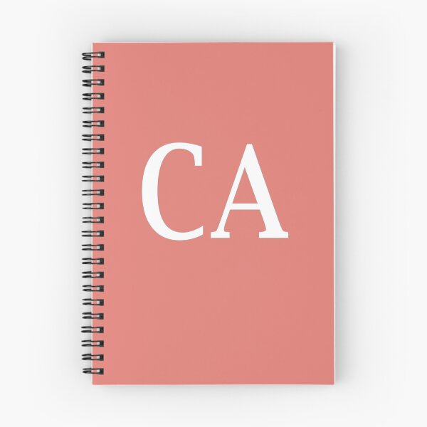 Item preview, Monograma de iniciales CA Letras blancas elegantes designed and sold by Jeallan Designs.