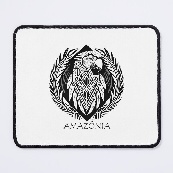 Item preview, Amazon Macaw Bird designed and sold by InkedSafari.