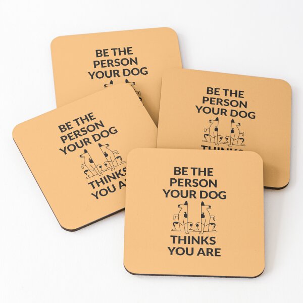 Item preview, Be the person your dog thinks you are tee design  designed and sold by teedesigndaily.