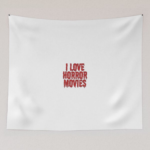 Item preview, I love horror movies designed and sold by Aspdesignz.