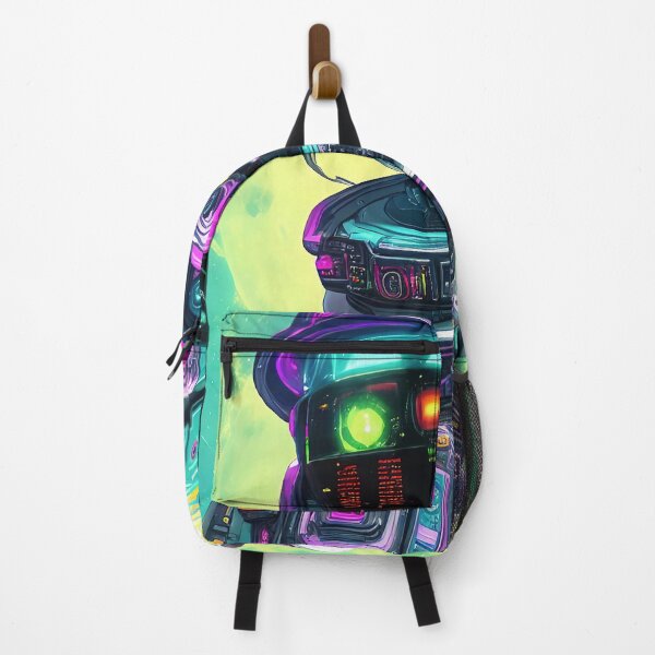 Item preview, Purple robot futuristic, scifi, robotics, cool, space, tech, cyber designed and sold by Cyber Kids.