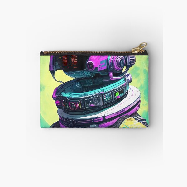 Item preview, Purple robot futuristic, scifi, robotics, cool, space, tech, cyber designed and sold by Cyber Kids.