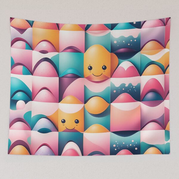 Item preview, Pink Kawaii Pattern designed and sold by ARichArts.