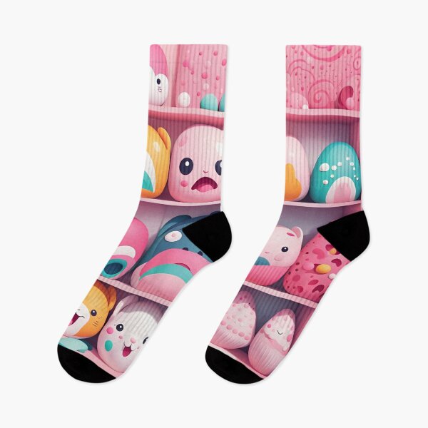 Item preview, Pink Kawaii Pattern designed and sold by ARichArts.