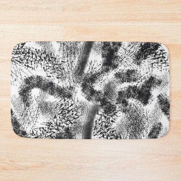 Item preview, Textured Streaks Medley Black & White designed and sold by ara-designs.