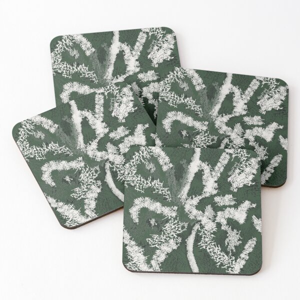 Item preview, Textured Streaks Medley on Green designed and sold by ara-designs.