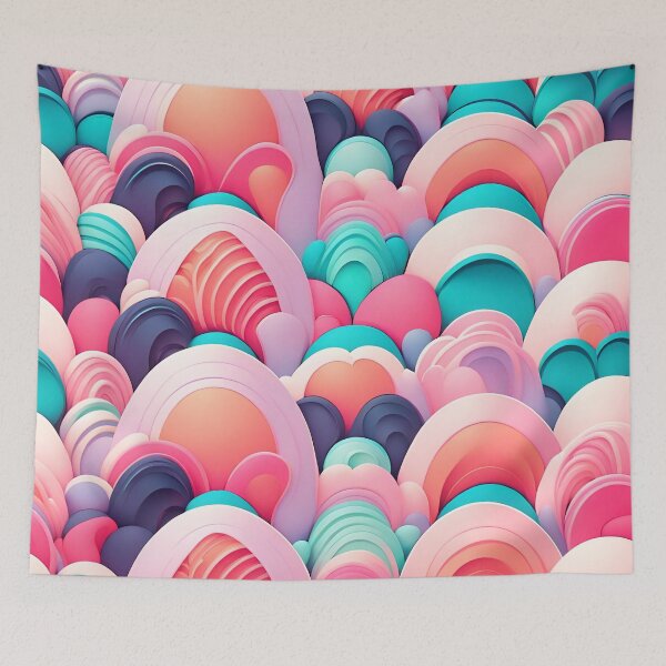 Item preview, Pink Kawaii Pattern designed and sold by ARichArts.