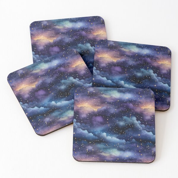 Item preview, Starry night watercolor pattern #7 designed and sold by NatureSight.