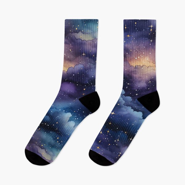 Item preview, Starry night watercolor pattern #7 designed and sold by NatureSight.