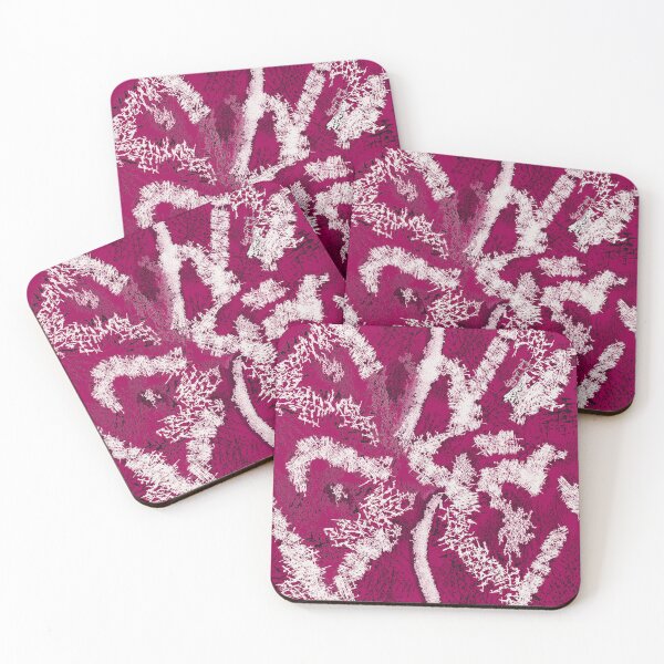 Item preview, Textured Streaks Medley on Fuchsia designed and sold by ara-designs.