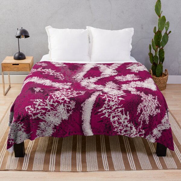 Item preview, Textured Streaks Medley on Fuchsia designed and sold by ara-designs.