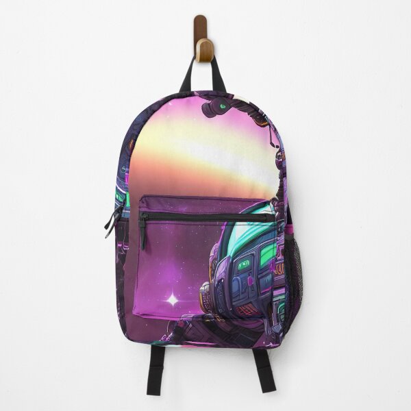 Item preview, Purple robot futuristic, scifi, robotics, cool, space, tech, cyber designed and sold by Cyber Kids.
