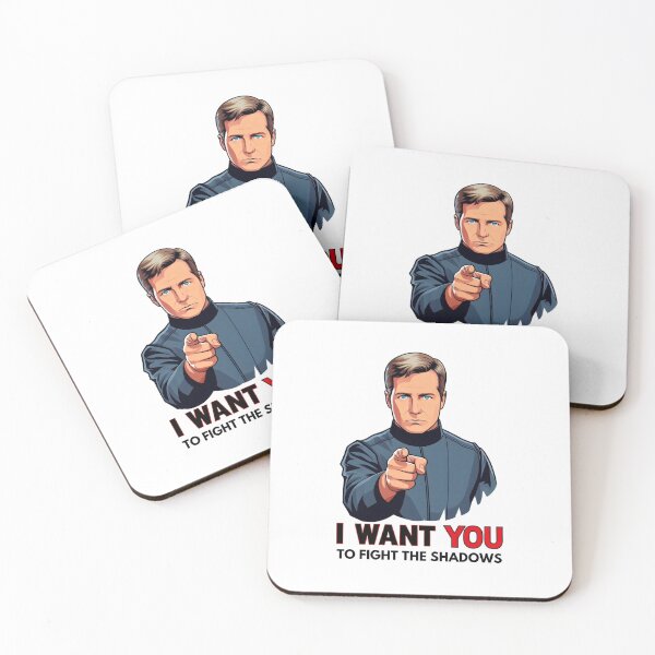 Item preview, I Want You to Fight the Shadows - Captain - Funny Sci-Fi designed and sold by Fenay Designs.