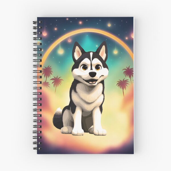 Item preview, Animated husky in the stars designed and sold by MacLis.
