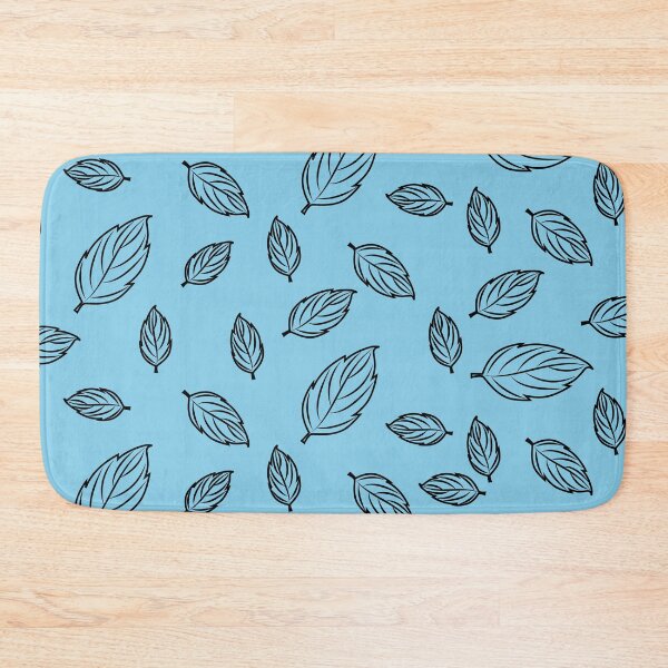 Item preview, Powder Blue Leaf's Pattern. designed and sold by ARichArts.