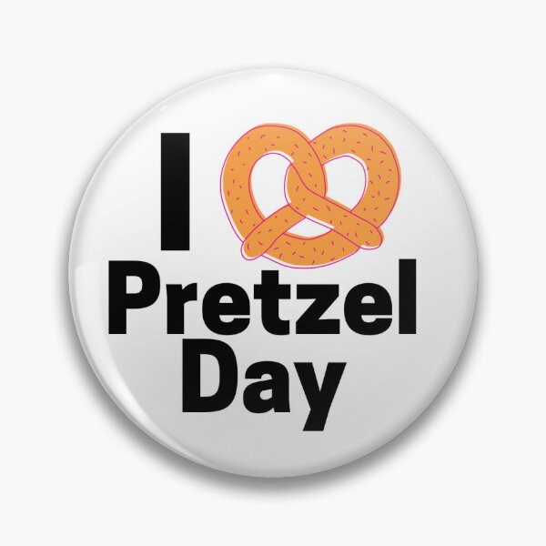 Item preview, I <3 Pretzel Day designed and sold by mczahrt.